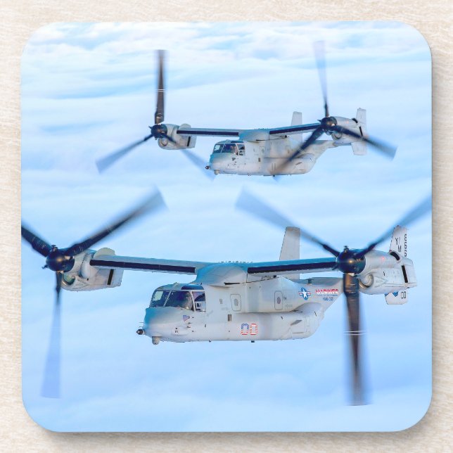 MV-22B Fischadler Getränkeuntersetzer (Vorderseite)