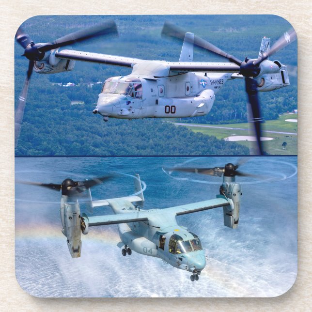 MV-22B Fischadler Getränkeuntersetzer (Vorderseite)