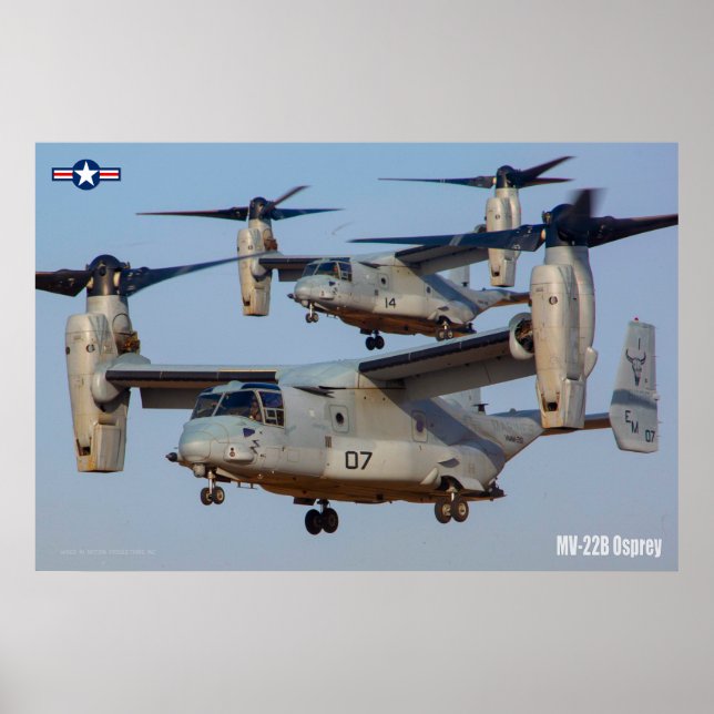 MV-22B OSPREY POSTER (Vorne)