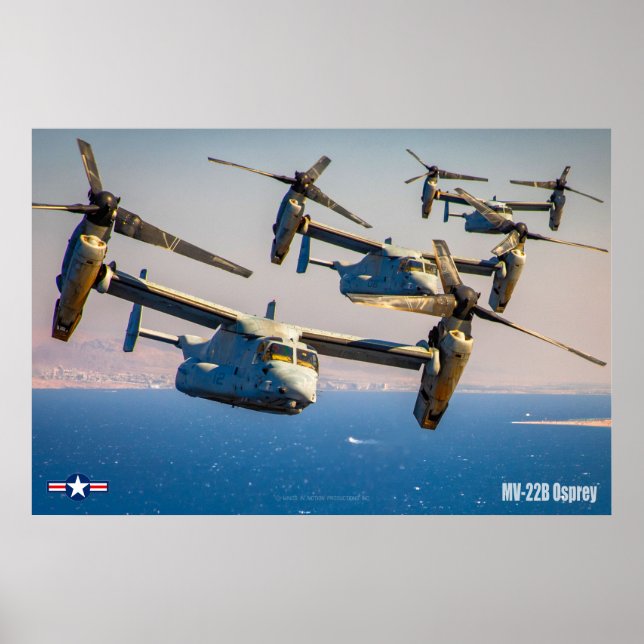 MV-22B OSPREY POSTER (Vorne)