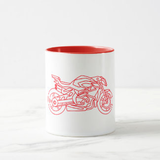 MV Agusta Brutale 1000RR Neon style Tasse