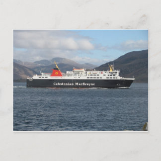 MV ISLE LEWIS VERLASSEND ULLAPOOL POSTKARTE