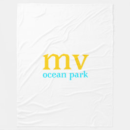 MV Ocean Park Fleece Blanket