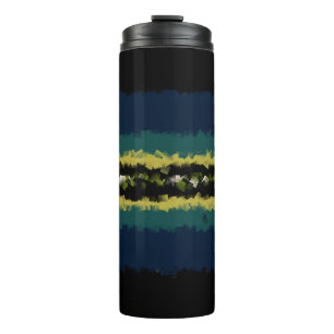 MVB Abstraktes Drehpapier Effekt Tumbler Thermosbecher