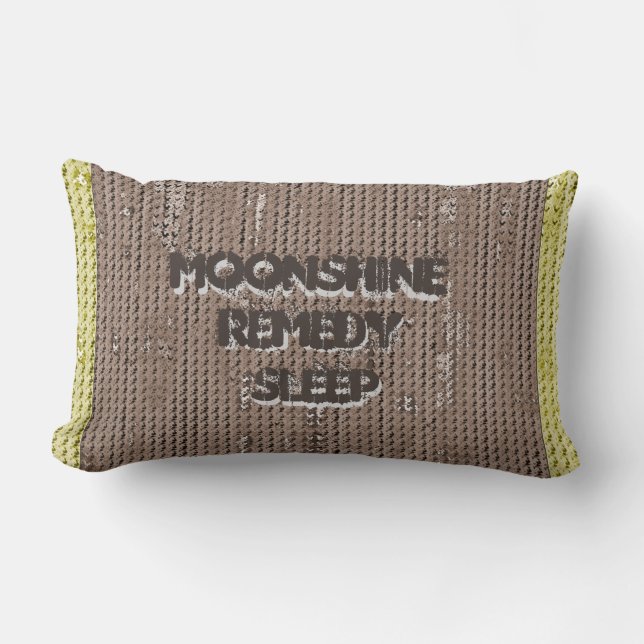 MVB Imitate Burlap Throw Kissen Torn/2TY-Moonshine (Vorderseite)