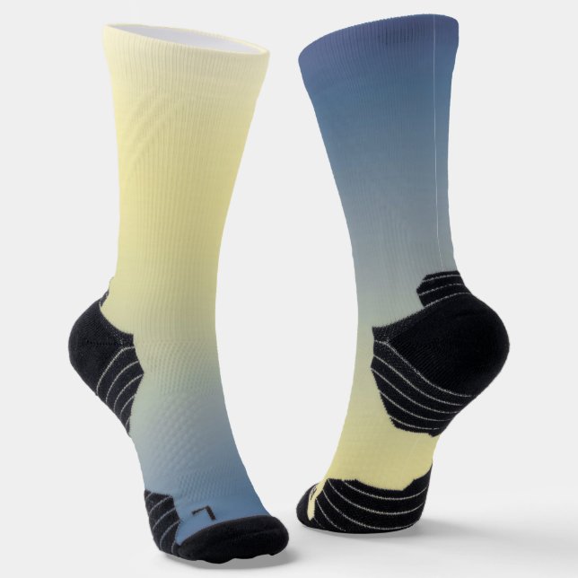 MVB Ombre Yellow Blue Socken (Gewinkelt)