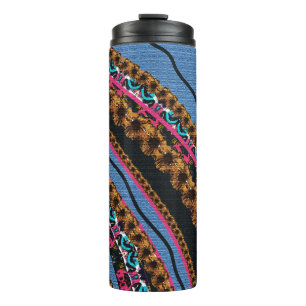 MVB Textile Abstrakte Creative Pieces Thermosbecher