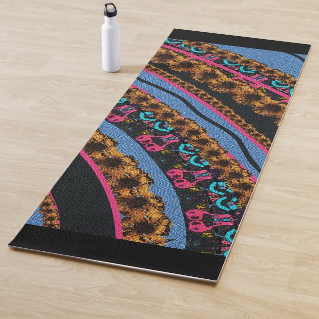 MVB Textile Abstrakte Creative Pieces Yogamatte (Beispiel)