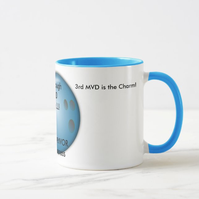 MVD u. Trigeminalneuralgia-Bewusstseins-Tasse Tasse (Rechts)