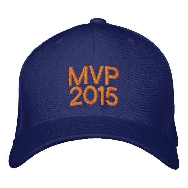 MVP 2015 Customizable Cap unter eZaZZleMan.com Bestickte Kappe (Vorderseite)