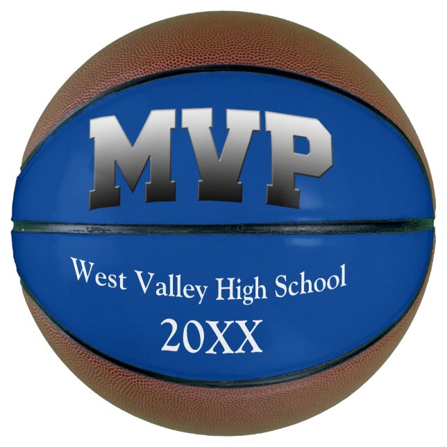 MVP Blau-Team Basketball (Vorderseite)