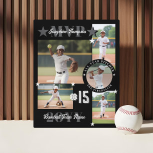 MVP-End-of-Season-Baseballspieler-Fotocollage Fotoplatte