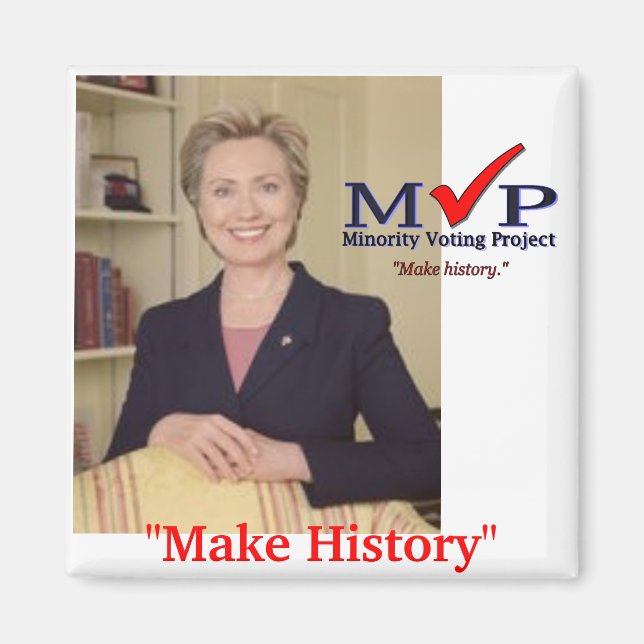 MVP Hillary Clinton Magnet (Vorne)