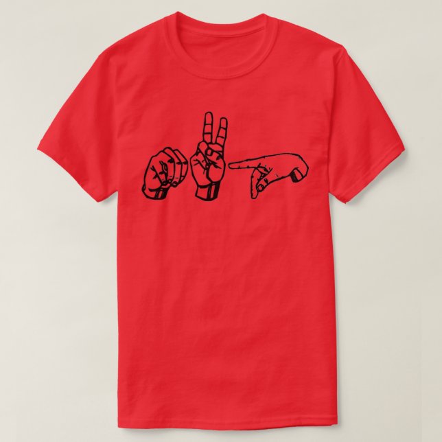 MVP in ASL T-Shirt (Design vorne)