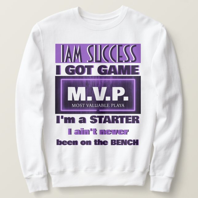 MVP SWEATSHIRT (Design vorne)
