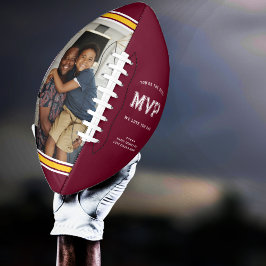 MVP Vater | Burgund & Gold Vatertag Football