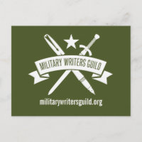 MWG-Logo-Postkarte, Olive Drab