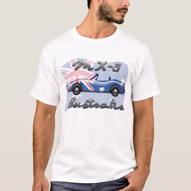 MX-5 Australien T-Shirt (Vorderseite)