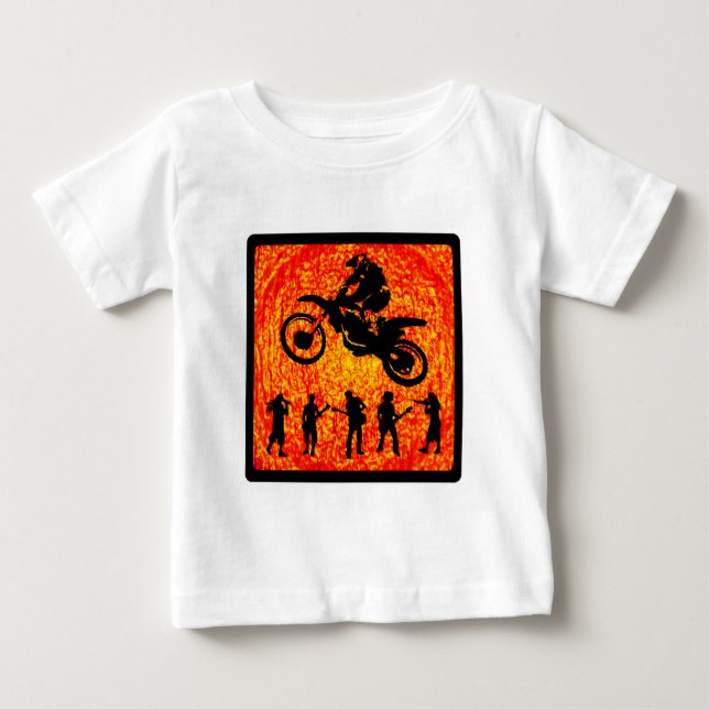 MX DIE BEWEGUNG BABY T-SHIRT (Vorderseite)