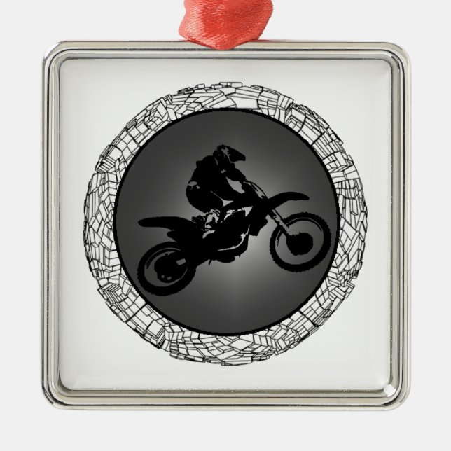 MX DURCH MOONTIME ORNAMENT AUS METALL (Vorne)