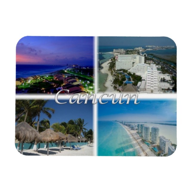 MX Mexico - Cancun - Magnet (Horizontal)