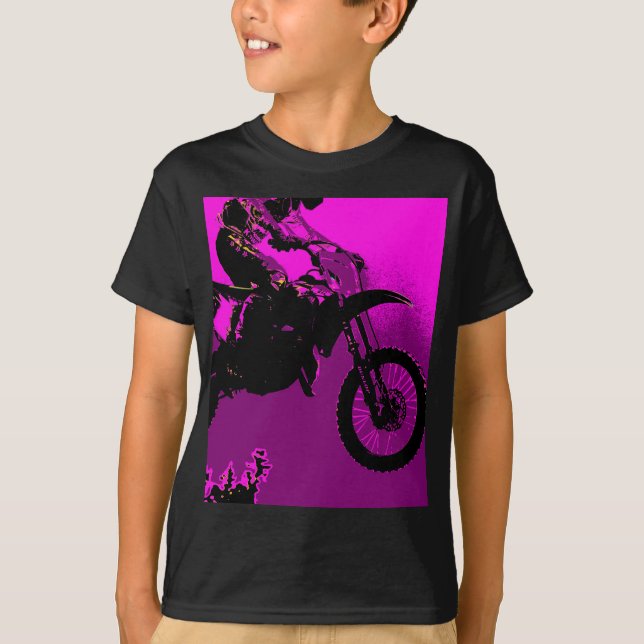 MX - Motocross Racer T-Shirt (Vorderseite)
