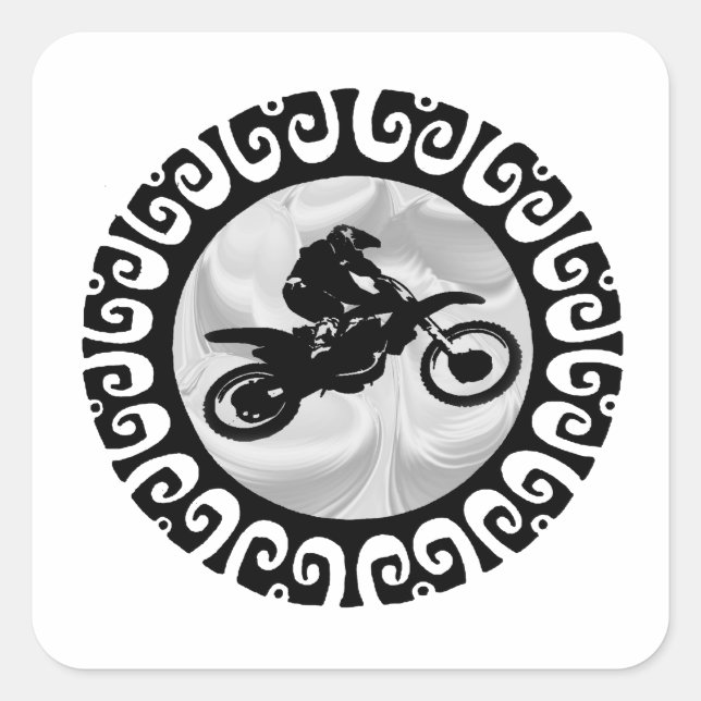 MX MY WAY QUADRATISCHER AUFKLEBER (Vorderseite)