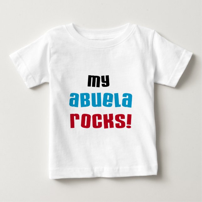 My Abuela Rocks T-shirts et cadeaux (Devant)
