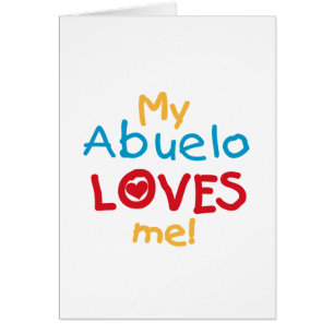 My Abuelo Loves Me T-shirts et cadeaux