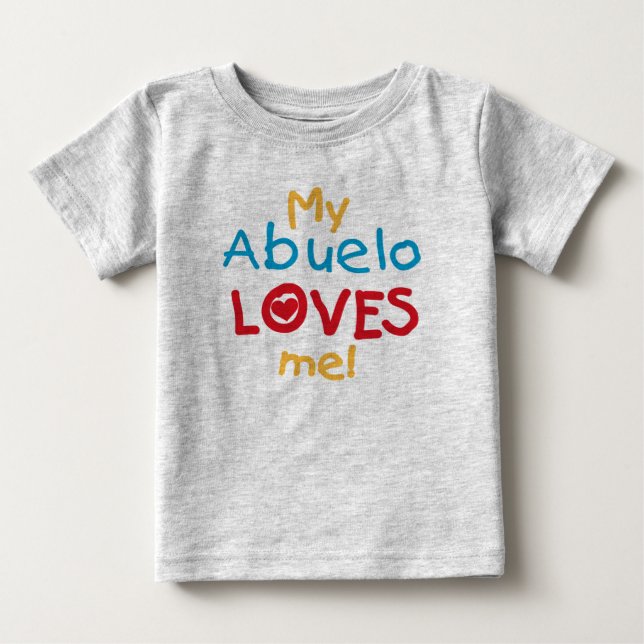 My Abuelo Loves Me T-shirts et cadeaux (Devant)