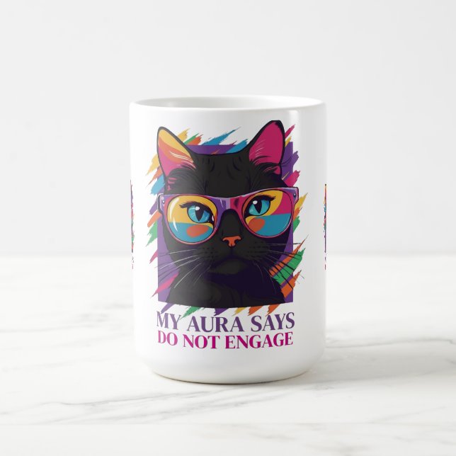 MY AURA SAYS KAFFEETASSE (Mittel)