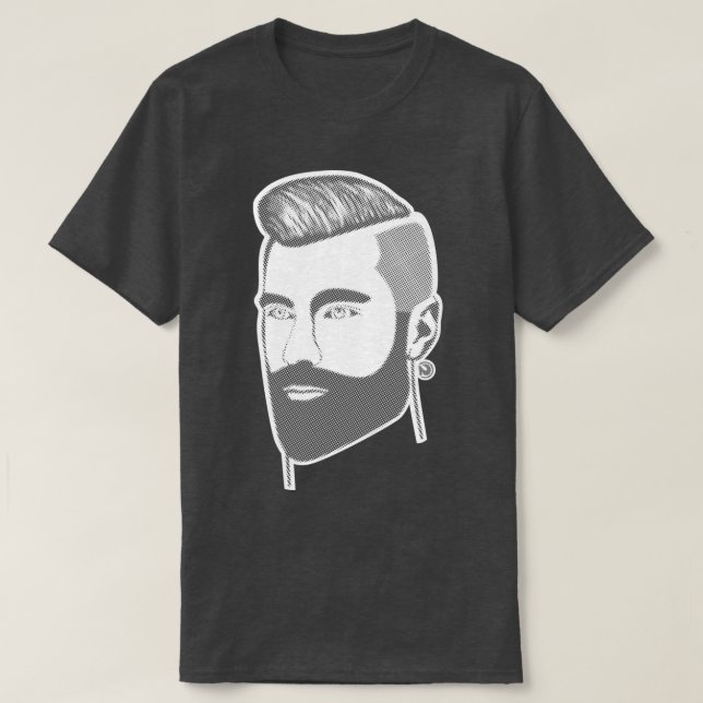 My Beard is on point T-Shirt (Design vorne)