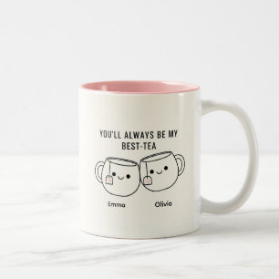 "My Best-Tea" Süße personalisierte Tasse für den b