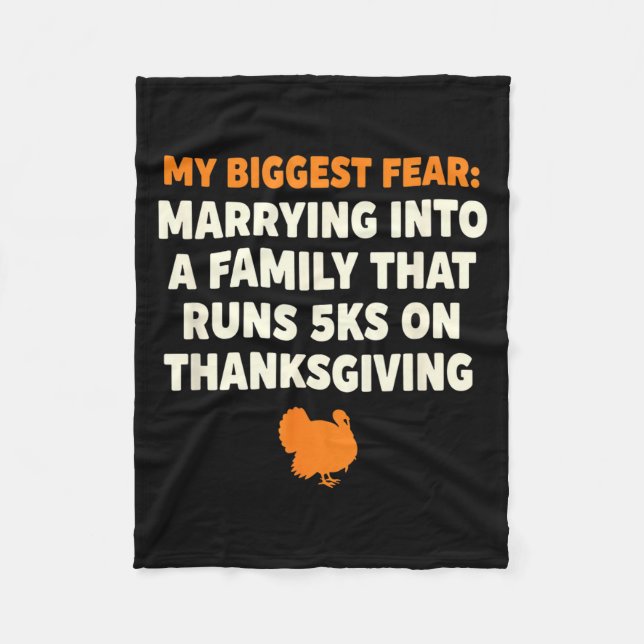 My Biggest Fear_ Marrying Into A Family That Runs  Fleecedecke (Vorderseite)