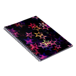 MY black stars NOTEBOOK Notizblock