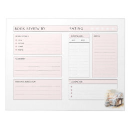 My Book Adventures 40 Seiten Notepad Notizblock