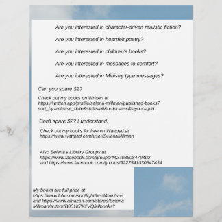 My Books Available  Flyer