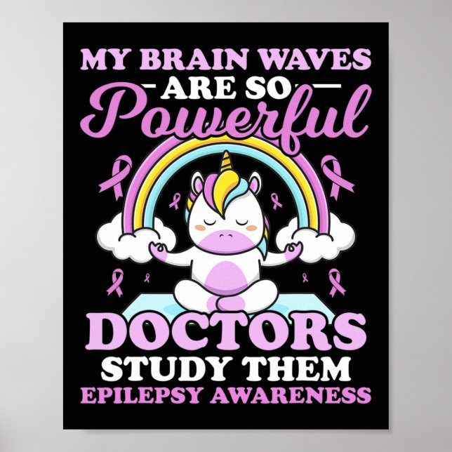 My Brain Waves Are So Powerful Doctors Study Them  Poster (Vorne)