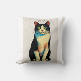 My cat Tshort Kissen