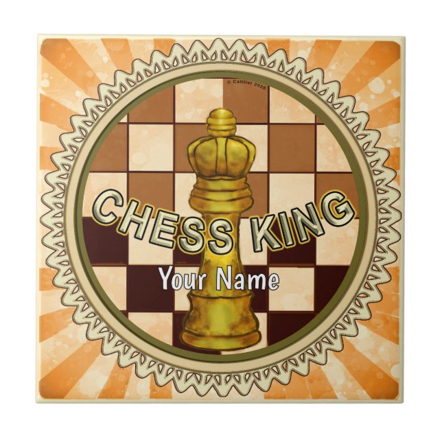 My Chess King Fliese (Vorderseite)