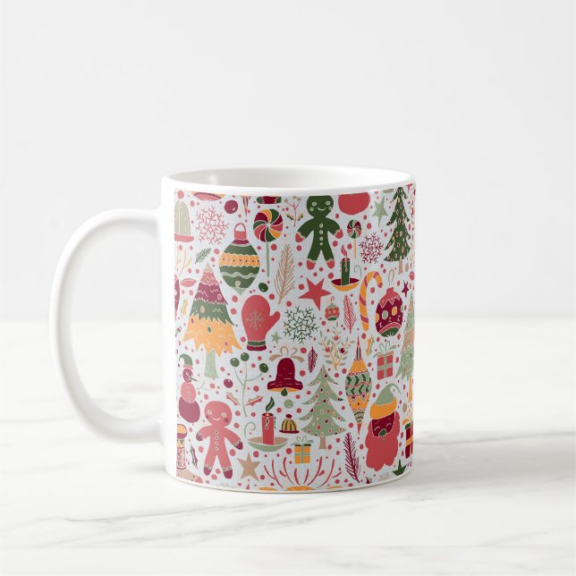 My Christmas Goodies Blue Kaffeetasse (Links)