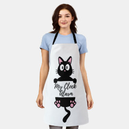 "My Clock Alarm" Kitchen apron  Schürze