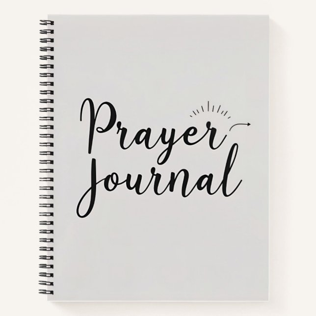 My Daily Prayer Journal - Personalisiertes Noteboo Notizbuch (Vorderseite)