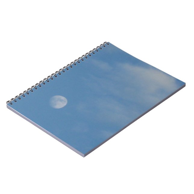My Daytime Moon - Foto Notebook - 80 Seiten mit Li Notizblock (Linke Seite)