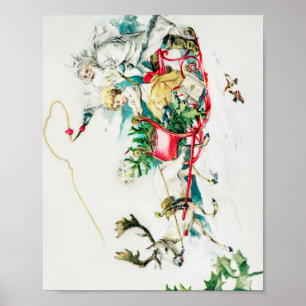 My Dear Little Friend- christmas Holiday Poster