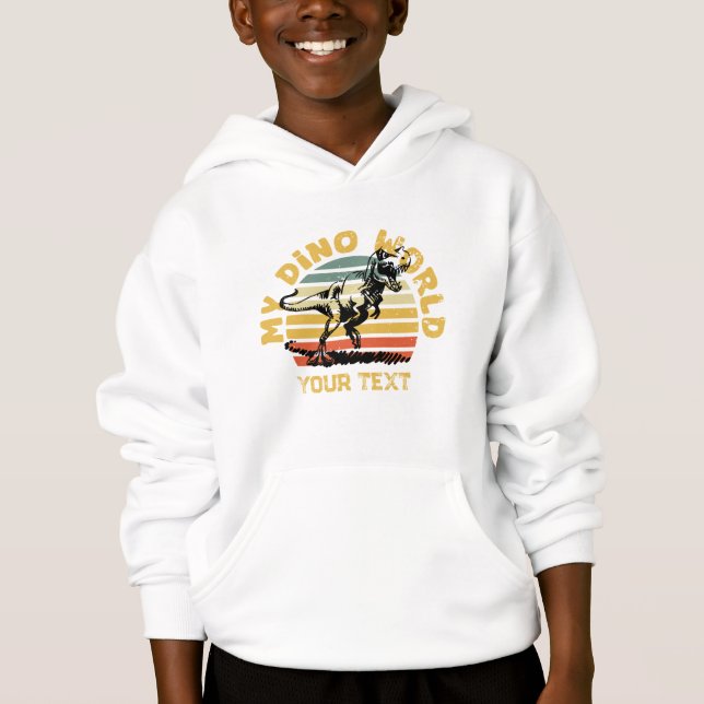 My Dino World Hoodie (Vorderseite)