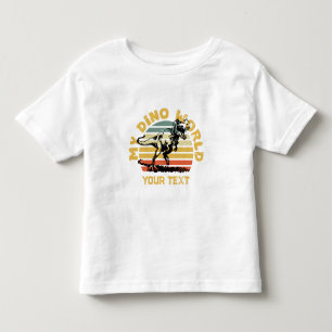 My Dino World Toddler Fine Jersey T - Shirt