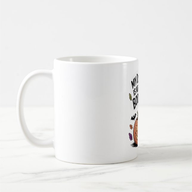 My Dog is My Boo Halloween Kaffeetasse (Links)