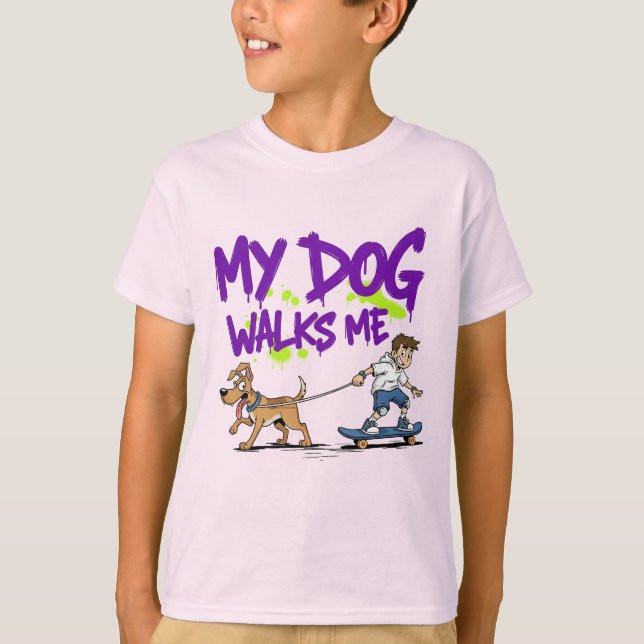My Dog, My Boss T-Shirt (Vorderseite)
