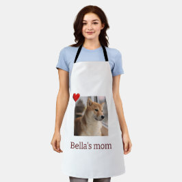 My Dog, My Heart – Personalized Dog Mom Apron Schürze